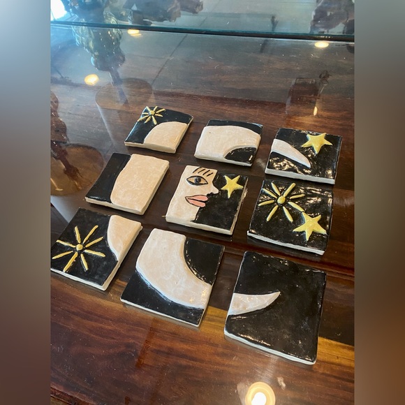 Handmade Celestial Pottery Art Created by Yours Truly - Picture 2 of 15